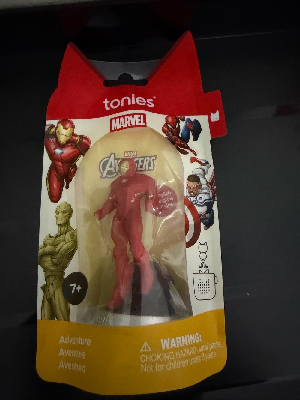 Tonies Marvel Avengers Red Iron Man Tonie Figure